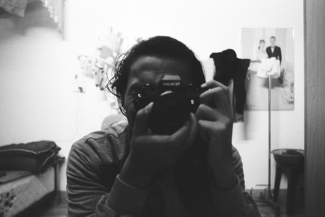 Portrait of a Polish female documentary photographer