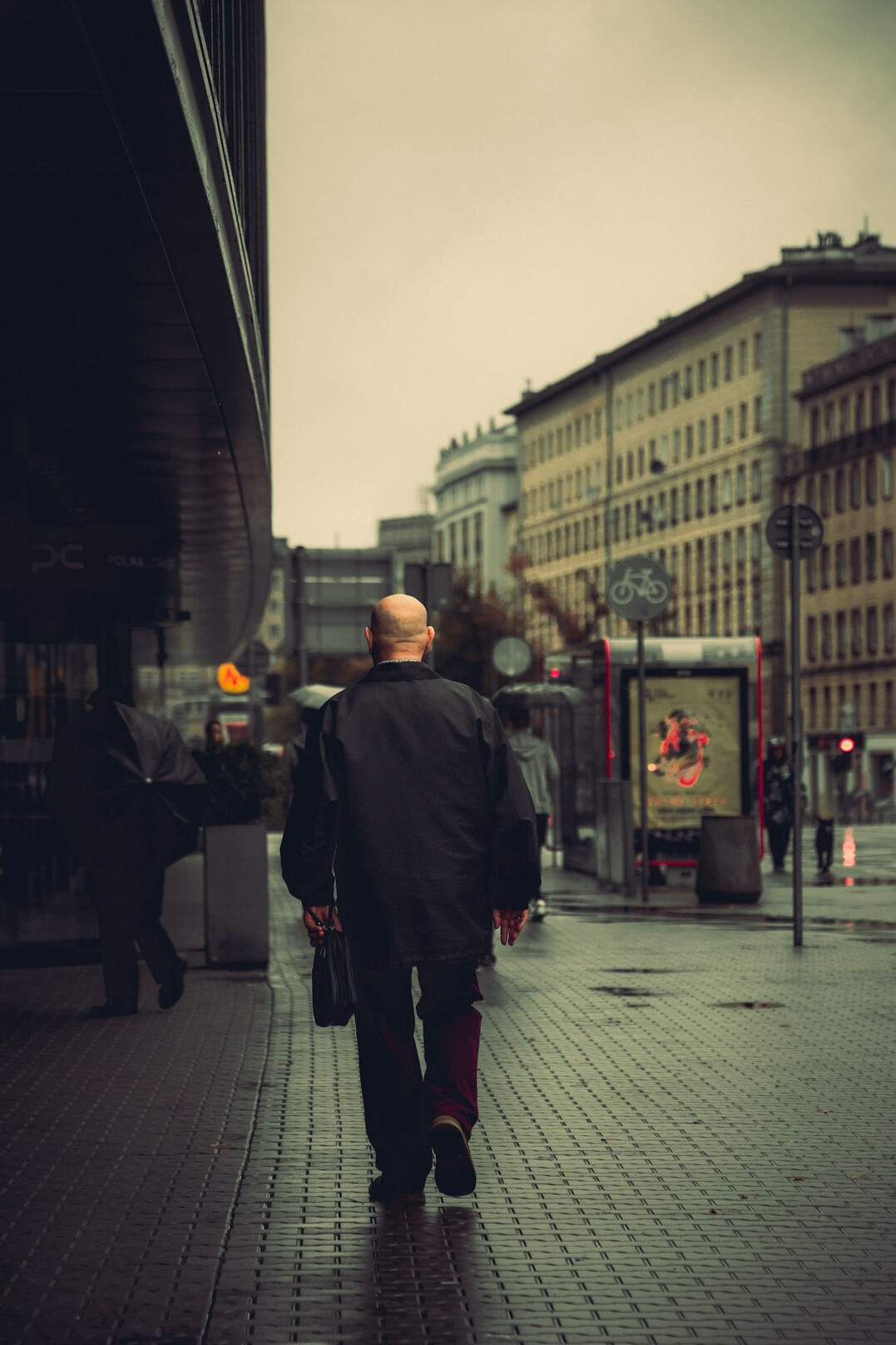Portrait of a Polish male documentary photographer